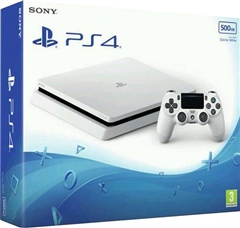 PlayStation4 - 美品！PlayStation 4 500GB ホワイト Konsola Sony PlayStation 4 500 GB biały - Sklep, Opinie